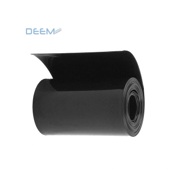 DEEM Black PVC Heating Shrink Tubing Wrap for insulation and jacketing of power supplies